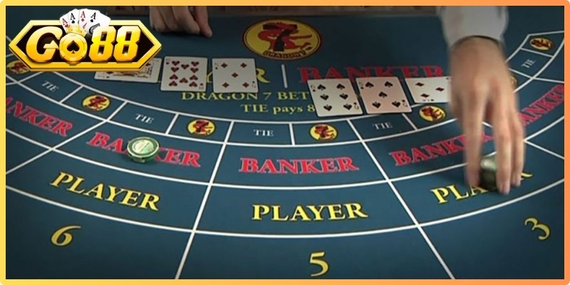 Bàn cược Baccarat Go88 với các cửa đặt rõ ràng
