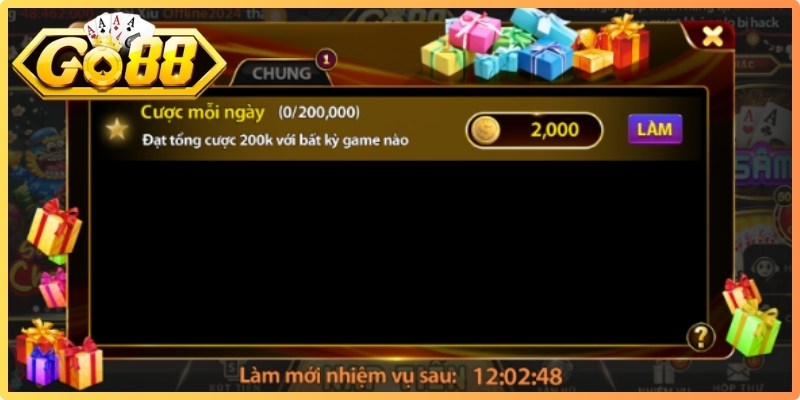 Khuyến Mãi Go88 - Cơ Hội Nhận Quà Khủng Gia Tăng Vốn 2 Nắm bắt dòng sự kiện khuyến mãi Go88 để không bỏ lỡ phần quà giá trị