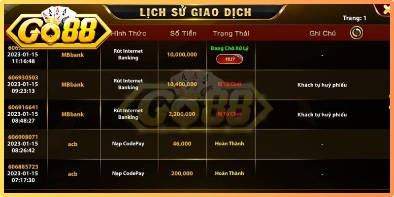 Nạp Tiền Go88 - Hướng Dẫn Giao Dịch Bảo Mật An Toàn 3 Một số điều kiện cần lưu ý để quá trình nạp tiền Go88 diễn ra thuận lợi